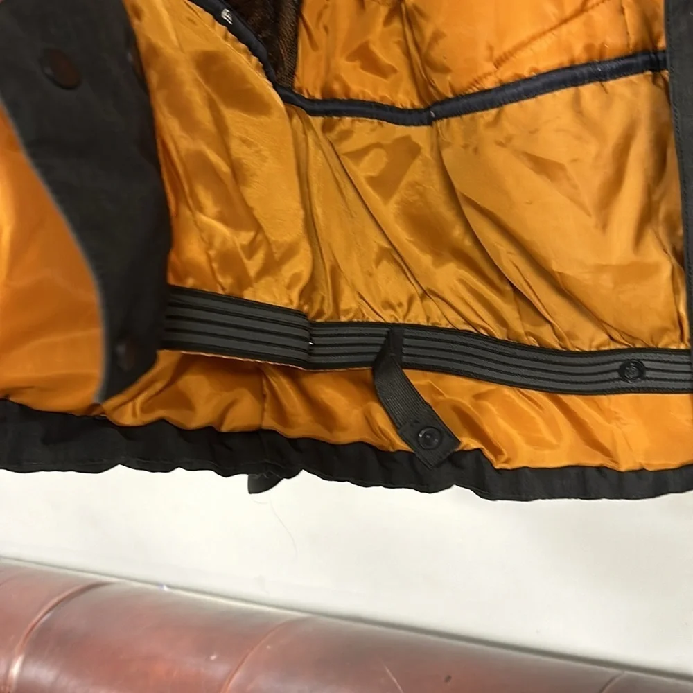 Quicksilver Jacket Youth Large 14 black/ orange Dry Flight Snowboard Ski Winter